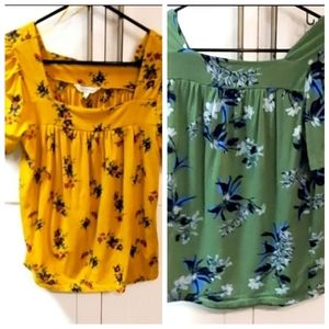 Lucky brand bundle 2 tops small